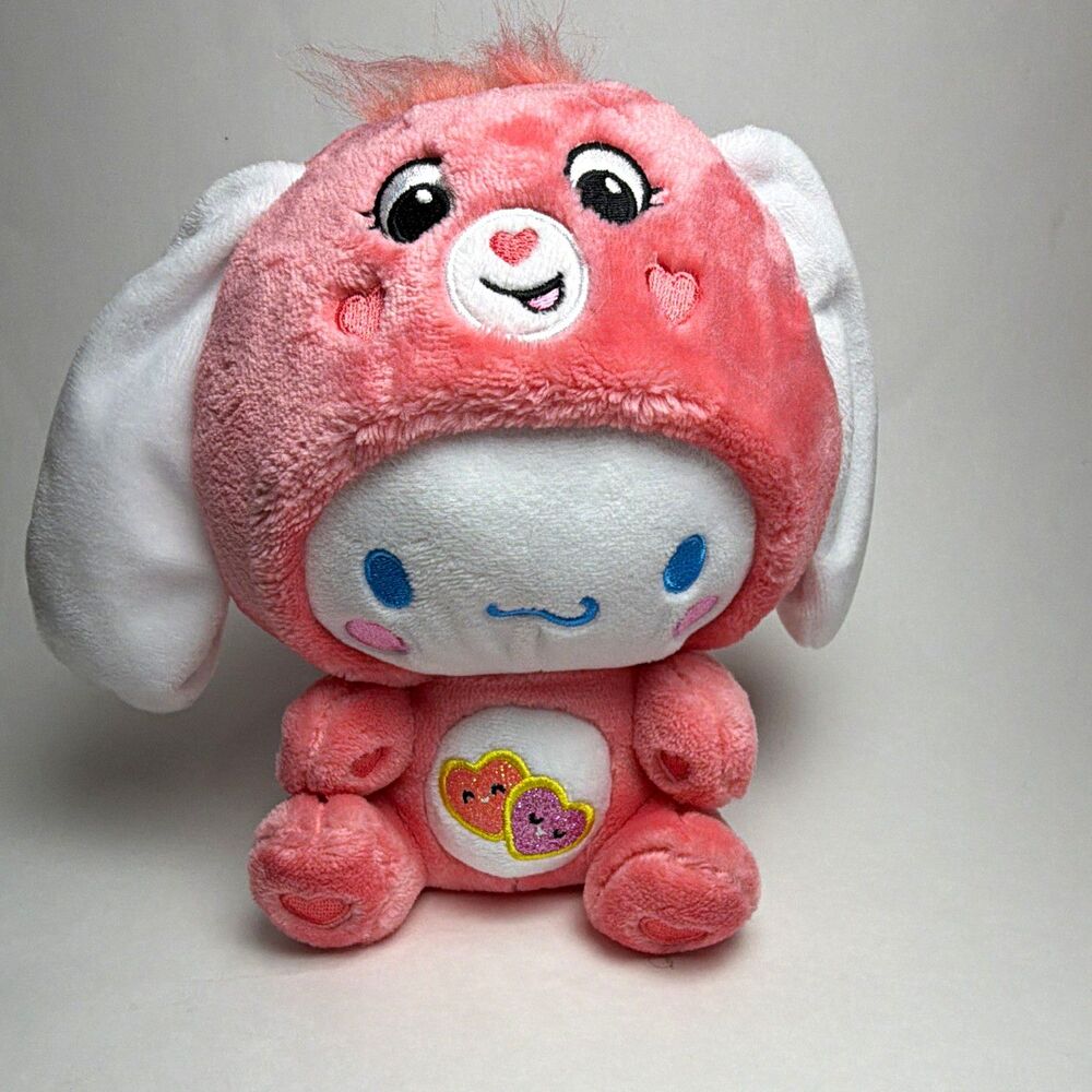 Basic Fun Cinnamoroll Care Bears Hello Kitty and Friends Plush Pink White 2023